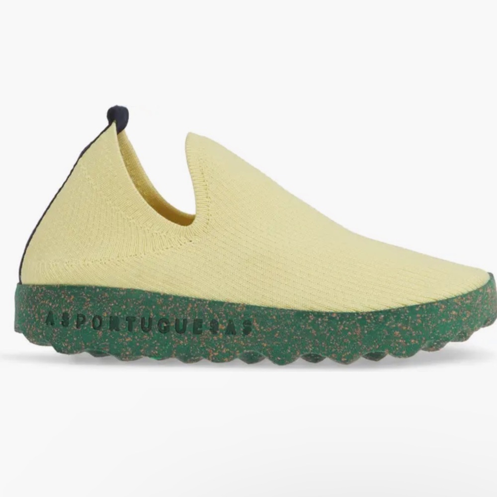 ASPORTUGUESAS BY FLY LONDON Care Sneaker Yellow Green 41/ 11
